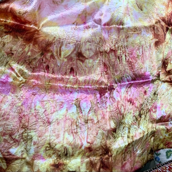 TieDye Satin Fabric - Picture 4 of 9